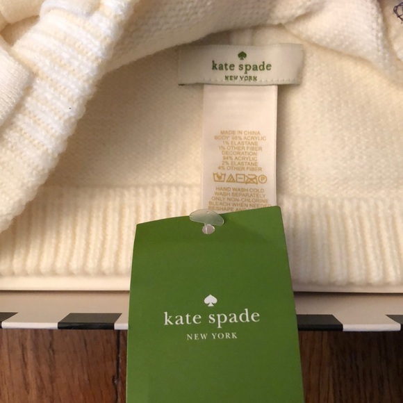 NWT -  Kate Spade ♠️Hat and Glove Set - - QUALITY ! - Picture 3 of 7